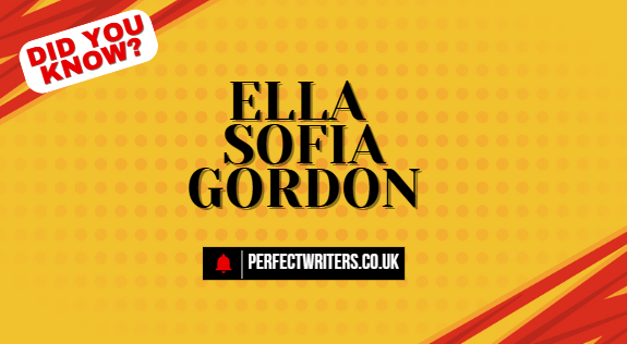 Ella Sofia Gordon Early Life and Family Background
