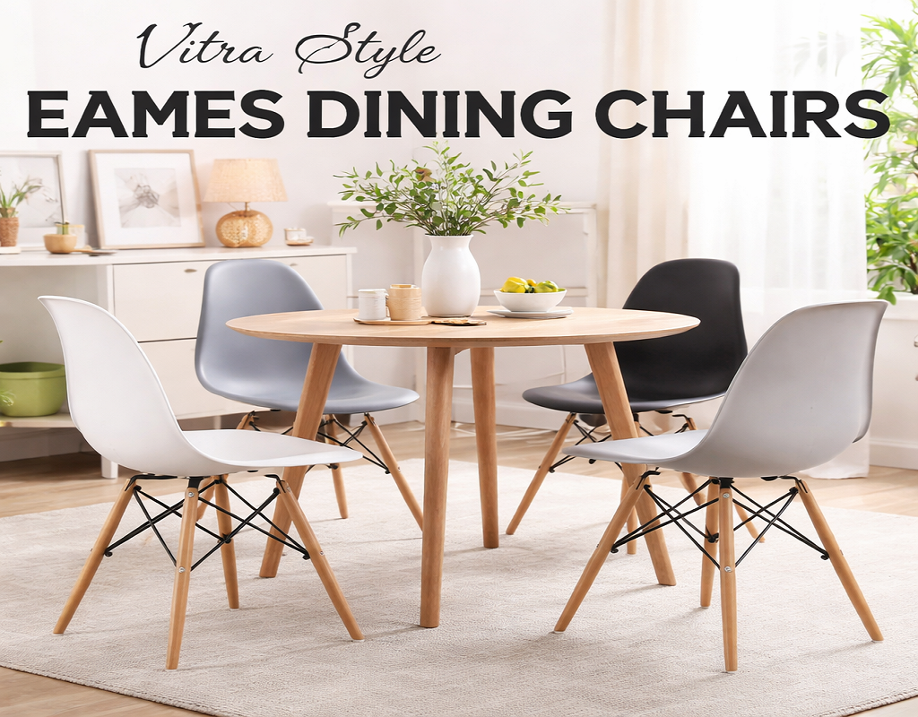 Why Vitra Style Eames Dining Chairs Are Trending in Modern Homes